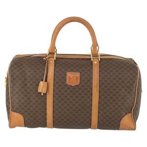 Celine Macadam Boston Bag Brown